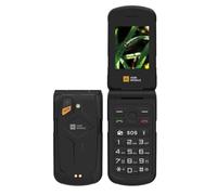AGM M10 Flip Phone - Basic Mobile Phone, 4G LTE Dual SIM Unlocked, IP69K Waterproof, MIL-STD-810H Tested, Pocket-sized, SOS Button/Speed Dial, 98dB Loud Speaker, Big Button/Large Font, FM Radio/Torch