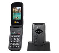 AGM M10 Rugged Basic Flip Phone, 4G Unlocked Feature Cell Phone, Pocket-sized, Waterproof & Drop-Proof, Speed Dial, SOS Button, 98dB Speaker, Large Fonts & Big Buttons, Dual SIM, FM Radio
