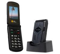AGM M10 Rugged Flip Phone with Charging Dock