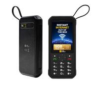 AGM M11 NetGo Rugged Mobile WiFi, No Contract No Roaming Fees, 5GB Free Global Data in 100+ Countries, 4G Unlocked Travel Router with SIM Slot, 4000mAh Power Bank, Caravan WiFi, 8 Connected Devices