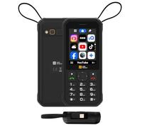AGM M11 Rugged Power Bank Basic Mobile Phone,4000 mAh Battery with Long Standby Time,Mobile Hotspot,IP68/IP69K Wasserdicht,GSM Dual SIM Feature Phone,Flashlight,Emergency All-Rounder,USB-C