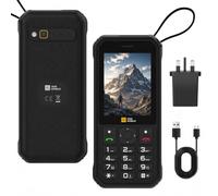 AGM M11 SIM Free Mobile Phone, 4G LTE Dual SIM, 4000mAh Removable Battery | Rugged Phone with 2-in-1 Charging Cable & Lanyard, IP69K Waterproof, Cloud Apps, WiFi Hotspot, 3.5mm Jack, 128GB Expandable