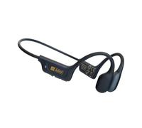 AGM MotionBuds Running Headphones, Open-Ear Sport Headphones with Voice Assistant Support, Bluetooth 5.4, IP68 Waterproof, 12H Playtime for Sport & Daily Use, USB-C Fast Charge, Black