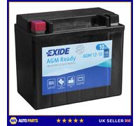 AGM Motorcycle Battery Bike Motorbike AGM12-10 Exide