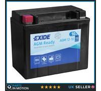 AGM Motorcycle Battery Bike Motorbike AGM12-10 Exide