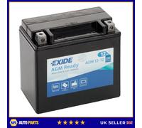 AGM Motorcycle Battery Bike Motorbike AGM12-12 Exide