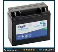 AGM Motorcycle Battery Bike Motorbike AGM12-18 Exide