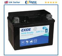 AGM Motorcycle Battery Bike Motorbike AGM12-4 Exide