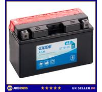 AGM Motorcycle Battery Bike Motorbike ET7B-BS Exide