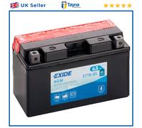 AGM Motorcycle Battery Bike Motorbike ET7B-BS Exide