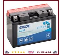 AGM Motorcycle Battery Bike Motorbike ET9B-BS Exide