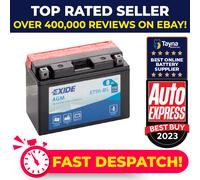 AGM Motorcycle Battery Bike Motorbike ET9B-BS Exide