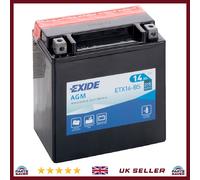AGM Motorcycle Battery Bike Motorbike ETX16-BS Exide