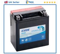 AGM Motorcycle Battery Bike Motorbike ETX20CH-BS Exide
