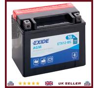 AGM Motorcycle Battery Bike Motorbike YTX12-BS Exide