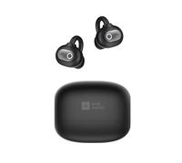 AGM OpenBuds 1 Open Ear Wireless Clip-On Earbuds, Comfort/Ultra-Light, ANC Noise Cancelling/TWS Pairing, 40H Playtime, Digital Display/Bluetooth 5.4, Sweatproof, Secure Fit for Workouts, Jet Black
