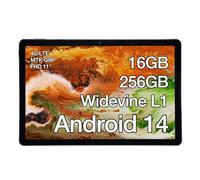 AGM P2 Android Tablet, 4G LTE Unlocked Dual SIM, 11 Inch 90Hz FHD+ IPS Display/Widevine L1, MTK G99 Processor, 50MP+8MP Camera, 5G WiFi/Bluetooth/GPS/GMS, 12H Battery, 16GB+256GB/2TB TF