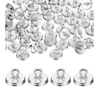 Agmoctz 100 Pieces Trellis Anchor Plant Anchors Wall Climbing Plant Anchors Vine Trellis Anchor Plant Trellis System Kits