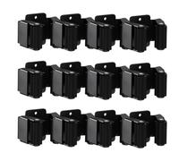 Agmoctz 12PCS Broom and Mop Holder, Heavy Duty Garden Tool Organizer Rack Rake and Shovel Handle, Stainless Steel Mop Hanger