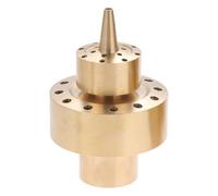 Agmoctz 1inch Brass DN25 Fountain Nozzle Column Water Fountain Nozzle Sprinkler Sprays Heads for Pond Bring Beautiful Visual