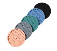 Agmoctz 20 PCS 10cm Beverage Holder Pad Drink Coffee Mug Decor Mat Round Heat Rubber Tea Cup Mat