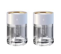 Agmoctz 2L Air Humidifier for Home USB Mute with LED Lamp Ultrasonic Essenti OIL Diffus Aroma