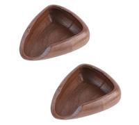 Agmoctz 2Pcs Coffee Beans Dosing Cup Weigh Coffee Bean Container Wood Weighing Container Coffee Scoop Coffee Bean Weighing Bowl