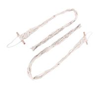 Agmoctz 2PCS Macrame Hat Hangers Boho Hat Rack Cowboy Hat Hanger Back of Door Hat Organizer 170cm