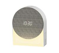 Agmoctz 4 in 1 Digital Alarm Clock + Speaker + Bluetooth Speaker + Night Light, Bedroom Night Light Alarm Clock