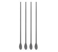 Agmoctz 4 Pcs Silicone Coffee Stir Spoons 11Inch Dual-Ended Long Cooking Chopsticks Multipurpose Mixing Spoon & Stirrer Sticks