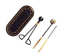 Agmoctz 4PCS Candle Care Kit, Candle Wick Trimmer Cutter, Candle Snuffer Extinguisher, Wick Dipper, Candle Accessory Set