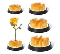 Agmoctz 4PCS Flower Frog, Flower Frogs for Arrangements Vase, ForFloral Fixed Tools Ikebana Decoration Supplies