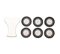 Agmoctz 6Pack Transducer Discs for Optimyst, Replacement Disks for Electric Heater Fire