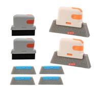 Agmoctz 8 PCS Window Track Cleaner with Replace Household Cleaning Tools for Window Sliding Door Track Sill Small Spa