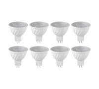 Agmoctz 8PCS 7W MR16 DOB LED Bulb GU5.3 Base 6000k 580LM White Light for Ceiling Light Track Light Home Use Dob Bulb