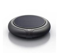 Agmoctz Air Purifier Solar Charging Deodorant Air Fresh Car Air Purifier Car Aromatherapy Machine Black