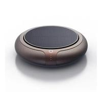 Agmoctz Air Purifier Solar Charging Deodorant Air Fresh Car Air Purifier Car Aromatherapy Machine Mocha Gold