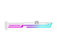 Agmoctz ARGB Graphics Card GPU Holder GPU Brace Support Adjustable Height Horizontal GPU Bracket AURA SYNC GPU Video Card Holder