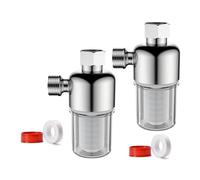 Agmoctz Bathroom Water Heater Shower Filter Reusable Sink Water Filter with Leak-Proof Gasket for Water-Heater Washing Machine