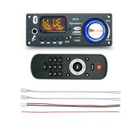 Agmoctz Bluetooth Audio Decoder Amplifier Board 2x80W 160W Amplifier Audio Player 12V DIY MP3 Player Car FM Radio Module TF USB