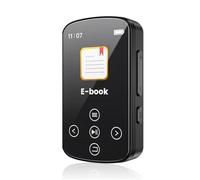 Agmoctz Bluetooth MP3 Player Portable Sport Back Clip Music Player HiFi Sound Sports Player 1.5 Inch Screen with FM Radio E-Book 16G