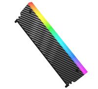 Agmoctz Computer ARGB Memory Module Heatsink Shim Cover Wavy Enhanced Cooling DDR3 DDR4 DDR5 PC RAM Cooler Radiator Armor Black