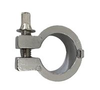 Agmoctz Cymbal Stand Memory Lock, Drum Clamp Multifunction for Music Instrument Percussion Parts Silver