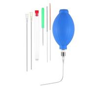 Agmoctz Easter Simple Egg Beater Empty Egg Beater Tool Ukraine Egg Supplies Single Hole Egg Beater Easter Egg Making Tool