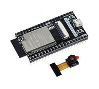 Agmoctz ESP32 CAM Development Board ESP32-WROVER-DEV CH340C Wifi Module with OV2640 Camera ESP32-CAM ESP32-WROVER, Easy to Use Weld
