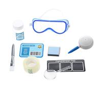 Agmoctz Fingerprint Set Detective experiments toy with stamp pads Magnifier Brush