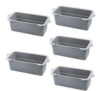 Agmoctz Gray Silicone Grease Cup Liner, Reusable Grease Catcher Cup Liner BBQ Grease Pan, Drip Tray