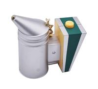 Agmoctz LED Beekeeping Smoker Keychain Bee Gift Bees Smoker Keyring Beekeeping Souvenir Plastic Smoker Keyring Bee Accessories