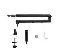 Agmoctz Mic Stand Desk, Heavy Duty Boom Arm Bear with Desk Mount Clamp, Adjustable Microphone Stand Desk, Desk Mic Stand