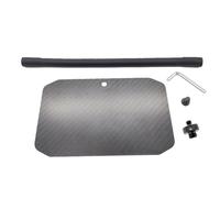 Agmoctz Mini Carbon Fiber Light Block Hood Plate Shading Lens Accessories for Outdoor (B)